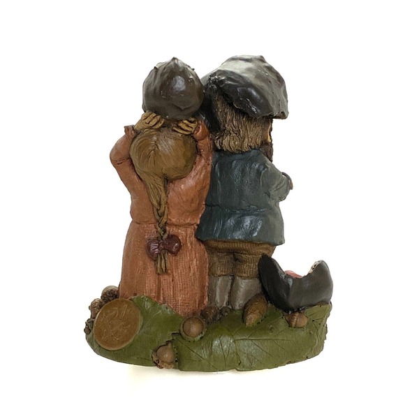 Vintage Thomas F Clark Gnome Bitter Sweet 1992 Certificate From Carin Studio - Picture 2 of 2